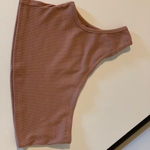 One shoulder Ban-do top